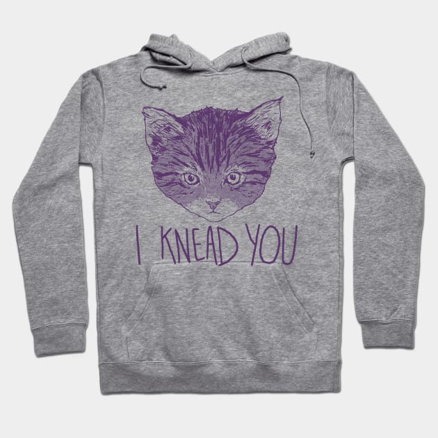 I Knead You Hoodie by Hillary White Rabbit